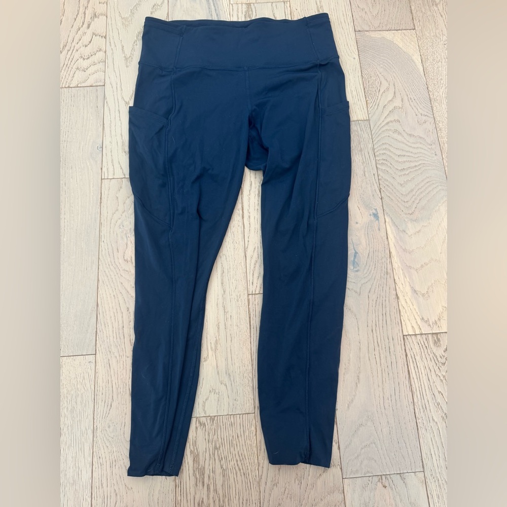 Lululemon Athletica Dark Blue Leggings